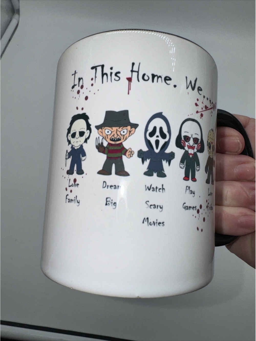 Horror Film Coffee Tea Mug Jason Freddie Scream Saw Michael - Picture 6 of 8